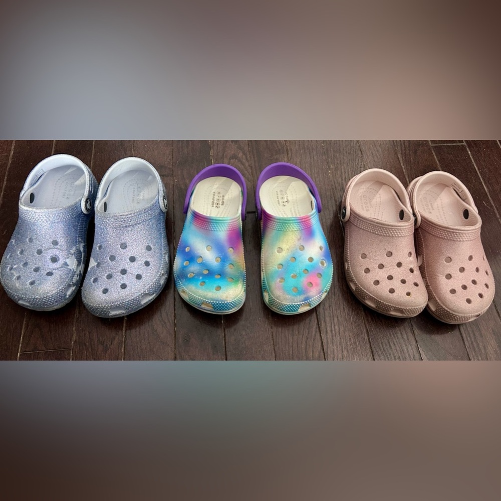 Size 12 girl croc bundle